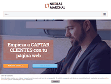 Tablet Screenshot of nicolasmarchal.com